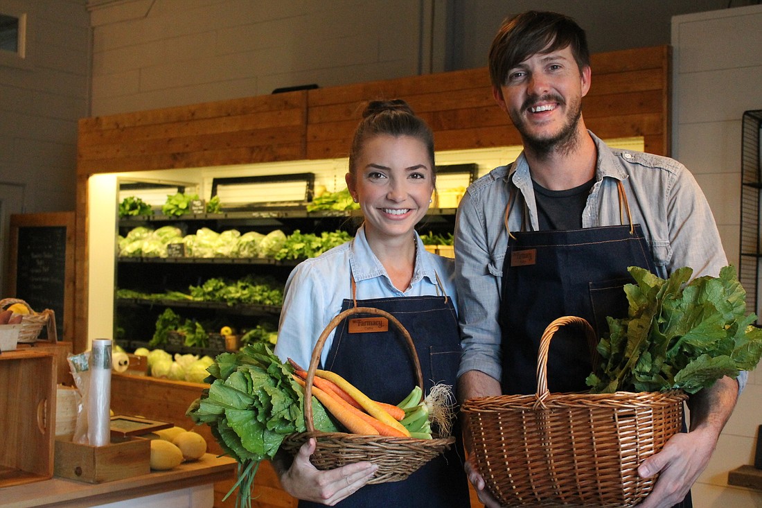 Cathy and Robby Clay opened The Farmacy so that fresh, local produce would be available in downtown Winter Garden.