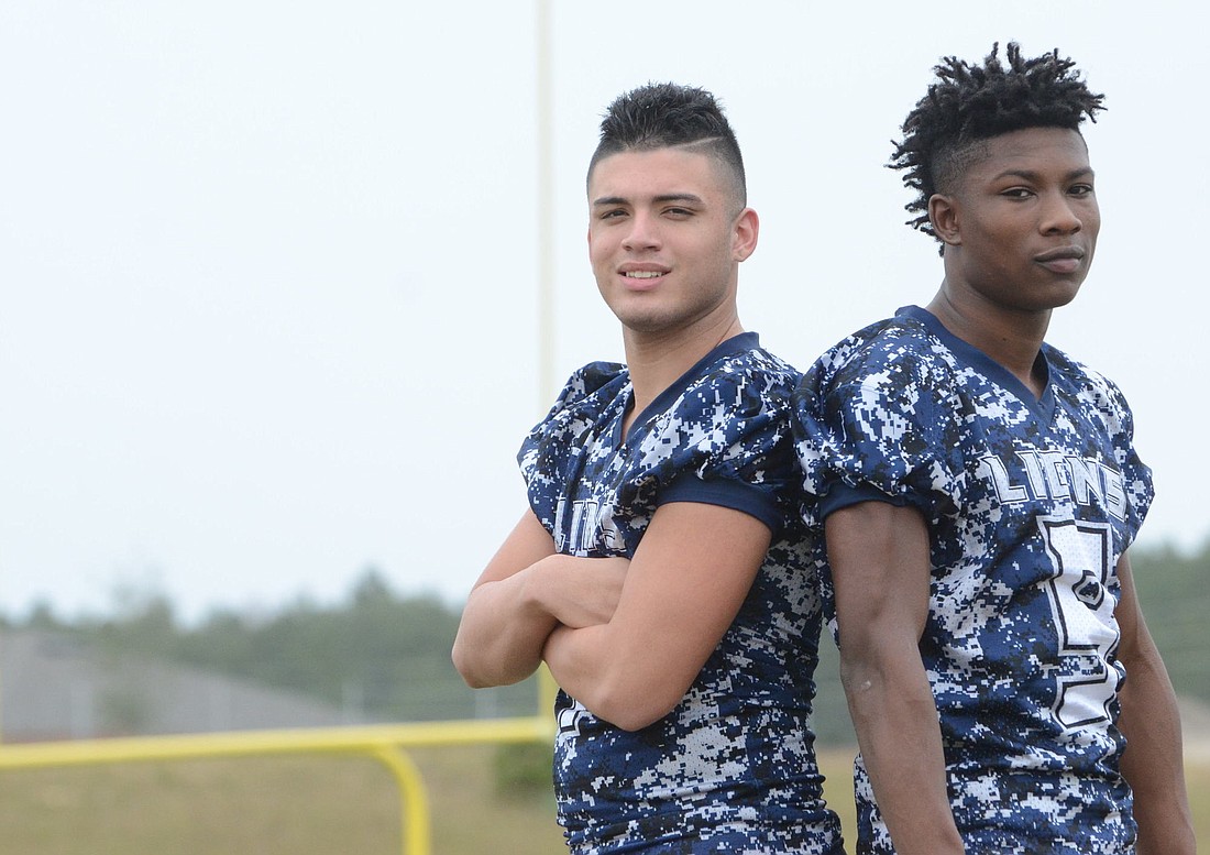Foundation Academy sophomores Luis Rivera and Konrie Brown were named to the Class 2A All-State First Team Defense.