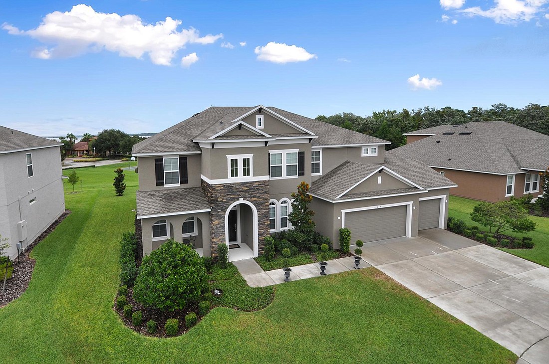 This Westyn Bay home, at 654 Vergini Drive, Ocoee, sold Jan. 5, for $387,000. The home features a whole-house speaker system and double sliding-glass doors to a covered patio that overlooks Lake Apopka.