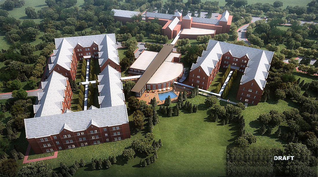 Once complete, Core Golf Academy will include a 100,000-square-foot academic facility, clubhouse, gym, learning center and three residential buildings.
