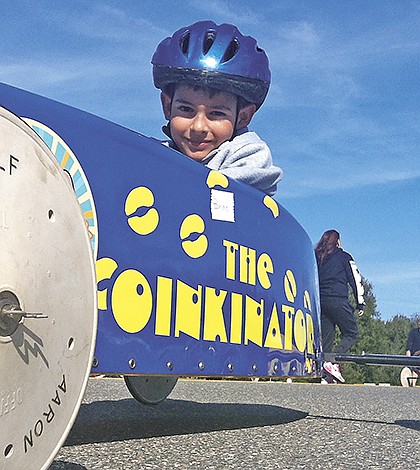 Winter Garden boy embraces box car racing