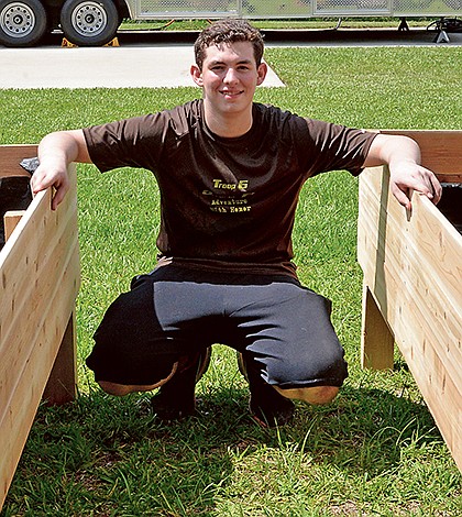 West Orange teen soars with Eagle Scout garden project