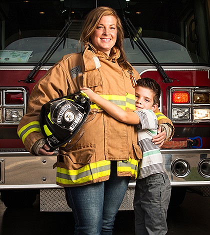 Winter Garden single mom finds firefighting passion