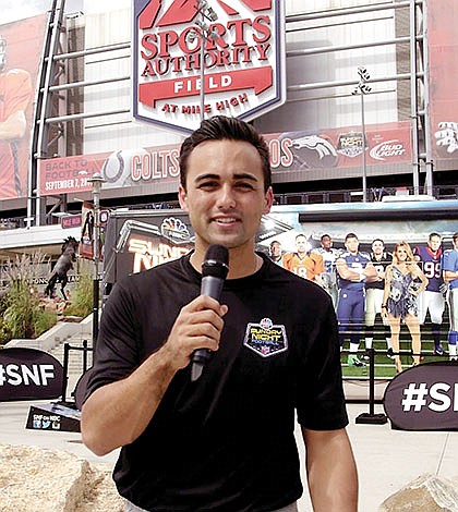 ROAD WARRIOR: WOHS alumnus is production manager for NBCâ€™s Sunday Night Football Bus