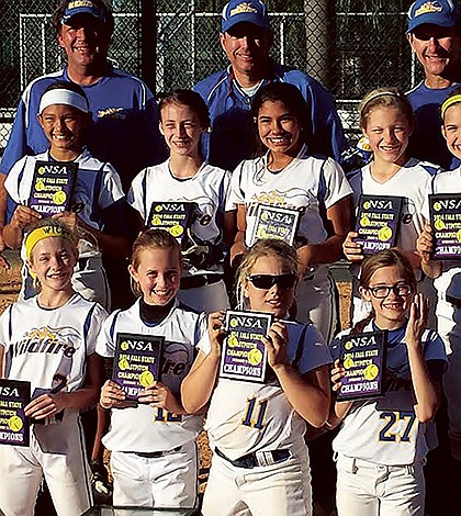 Local youth softball team takes state title