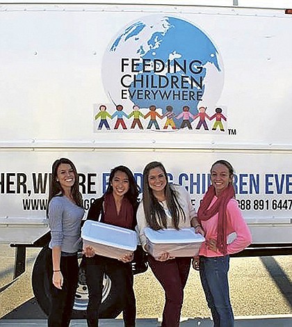 WOHS hosts food drive with churches, Feeding Children Everywhere
