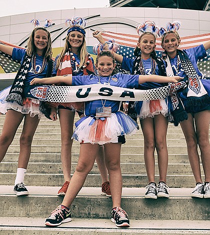 Local families cheered on U.S. Womenâ€™s Team in Canada