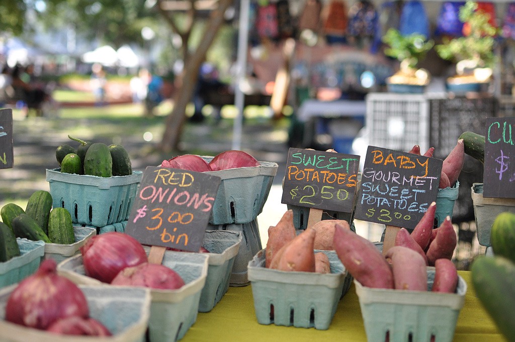 Photo courtesy of John Rife III - Produce is for sale at a local farmers market. On Nov. 20, Winter Park will be the home of a giant community garden during the first Winter Park Harvest Festival.