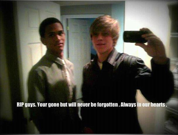 Photo by: Facebook.com - Nicholas Presha, 16, left, and Jeremy Stuart, 18, died Sunday.