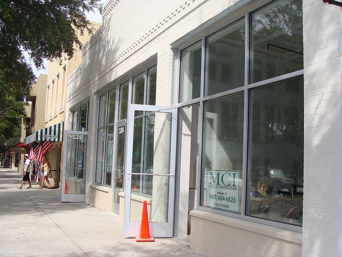 Photo by: Kristy Vickery - The former Ann Taylor Loft space has been split into three storefronts.