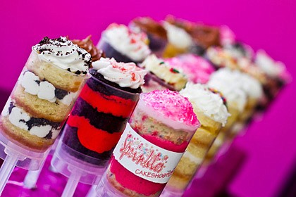 Sprinkles Custom Cakes, 501 W. Fairbanks Ave. in Winter Park, launched their newest cake indulgence, the Sprinkles CakeShooter: a portable push-up pop filled with the perfect cake to icing ratio.