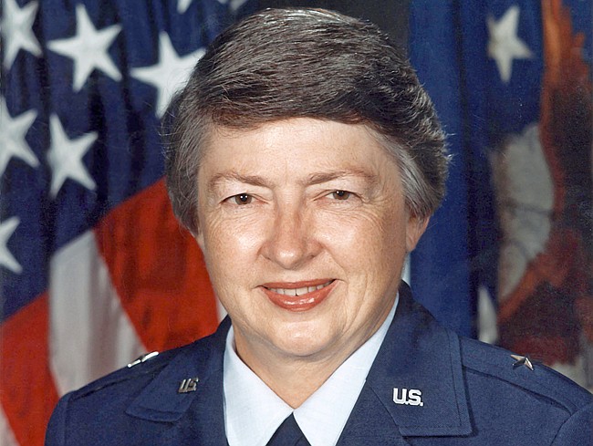 Photo: Courtesy of Wilma Vaught - Wilma Vaught found her place in charge in the Air Force, eventually setting plenty of firsts for women.