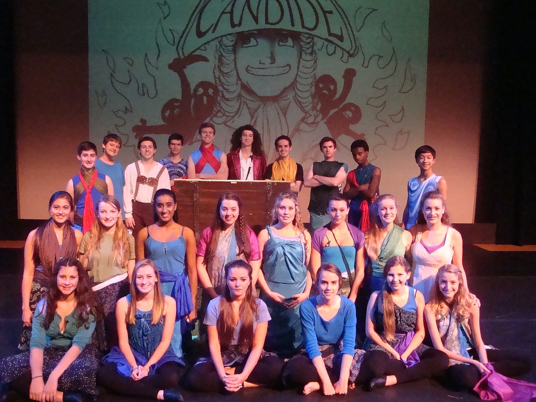 Twenty-six Trinity Preparatory School students will perform "Candide" at the Edinburgh Fringe Festival in Scotland.