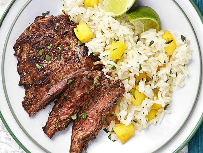 Photo by: Good Housekeeping - Light meals with exotic flair can spice up the final weeks of summer.
