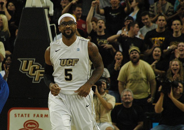 Photo by: Isaac Babcock - Marcus Jordan has led the UCF Knights in two recent big wins.