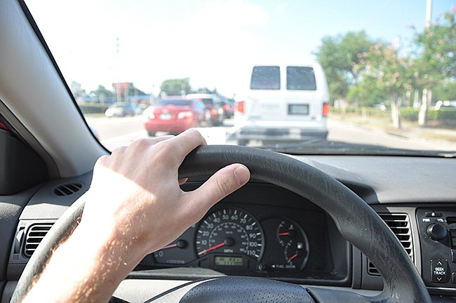 Photo by: Tim Freed - Traffic complaints could be reduced in Winter Park if the city can get funding for a system that senses current traffic and adapts light timing.