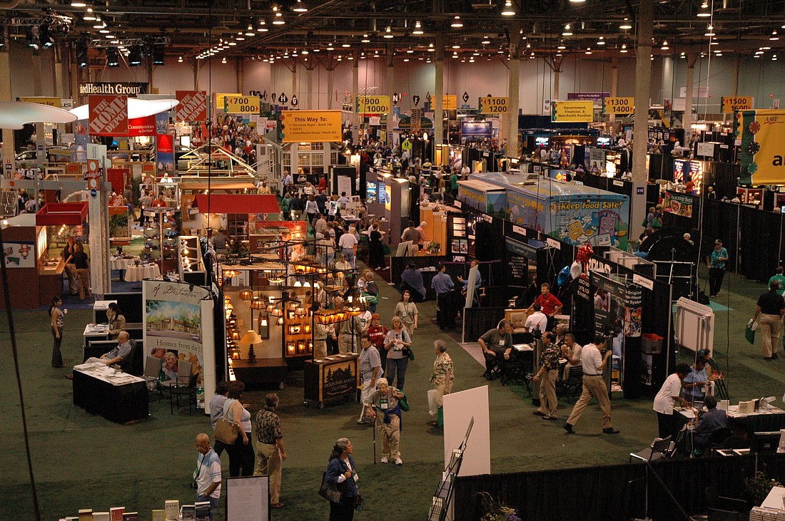 Photo courtesy of AARP - The 2009 AARP convention brought vendors and attendees from all over the country.