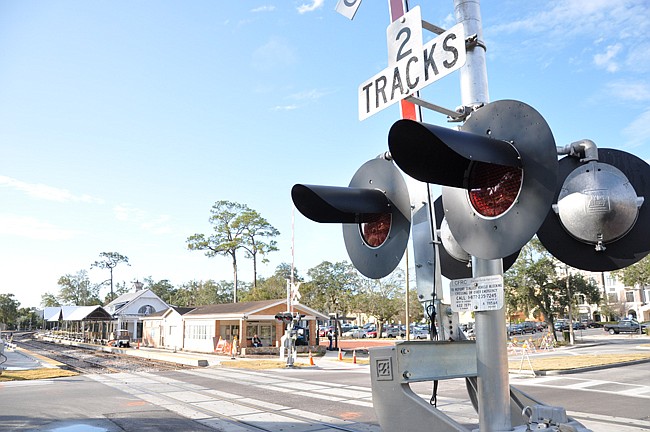 Photo by: Tim Freed - Loud train horns will soon go away, but not before new gates are installed at crossings to make it much harder for drivers and pedestrians to be hit by oncoming trains.