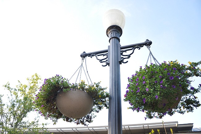 Photo by: Tim Freed - Decorative lighting already adorns some of the city, but the Commission is deciding what other parts deserve a sprucing up.