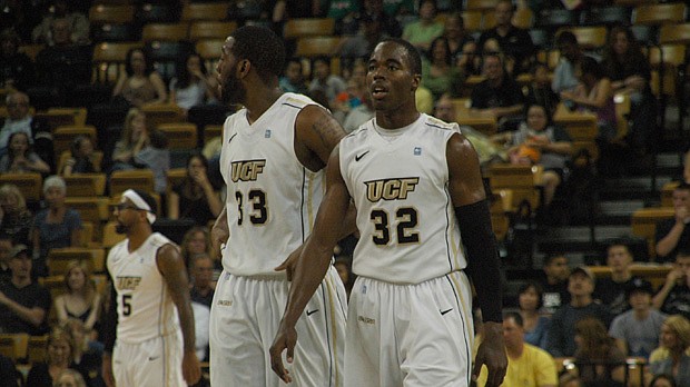Photo by: Isaac Babcock - Keith Clanton, left, and Isaiah Sykes have proven instrumental in the Knights' big wins.
