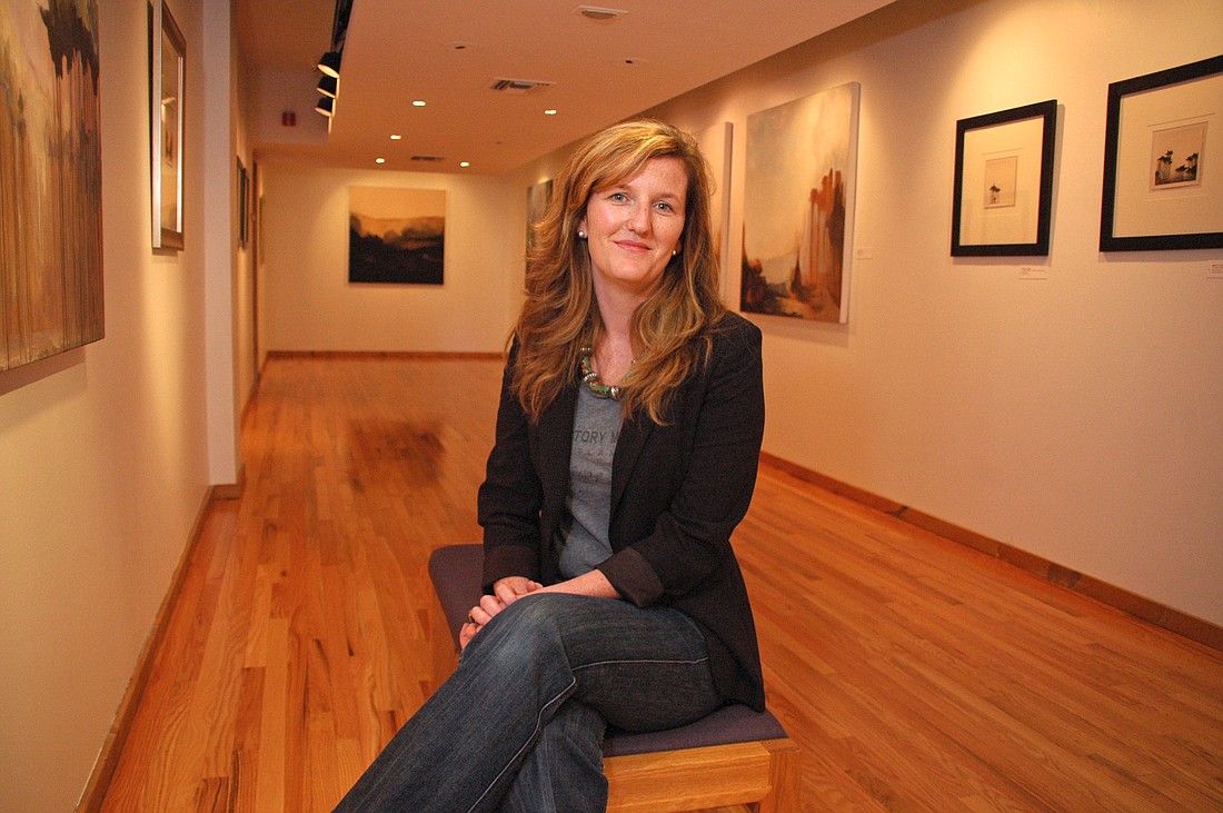 Photo by: Isaac Babcock - Art and History Museums Maitland Director Andrea Bailey Cox has helped redesign the Maitland Art Center into a more modern museum.