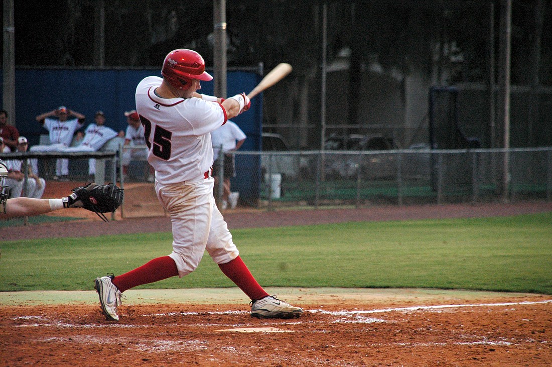 Photo by: Isaac Babcock - The Dawgs pummeled Leesburg, but had their bats go quiet against Orlando.