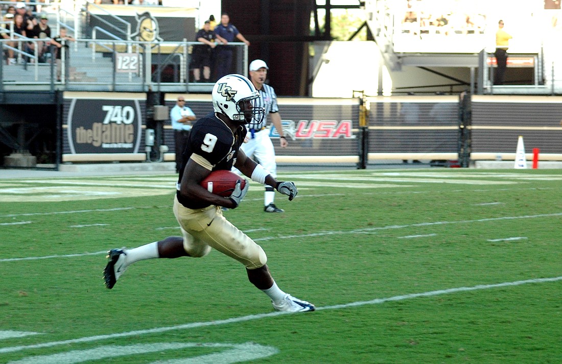 Photo by: Isaac Babcock - UCF's Jamar Newsome has been instrumental in long plays this season.