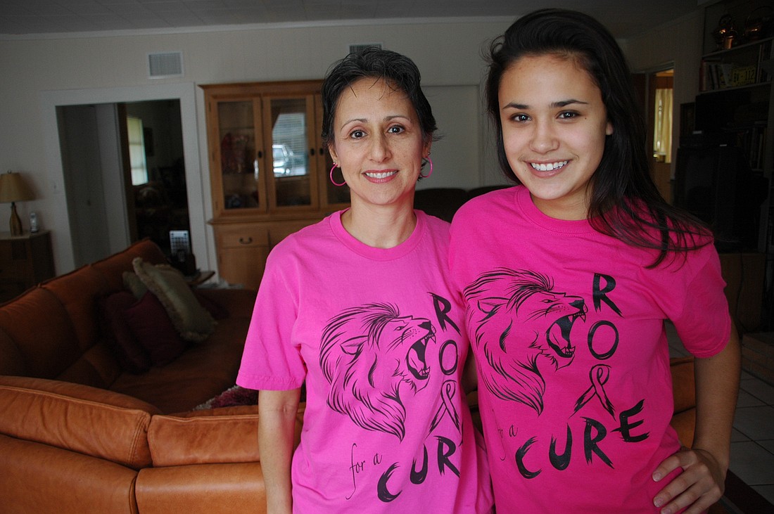 Photo by: Isaac Babcock - Oviedo breast cancer survivor Judy Appleton Procell and daughter Hannah are now helping raise money to fight the disease.