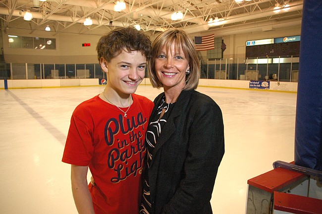 Photo by: Isaac Babcock - Liam Thomas and mom Jan are struggling through health crises together while Liam attempts to qualify for the 2018 Winter Olympic Games.
