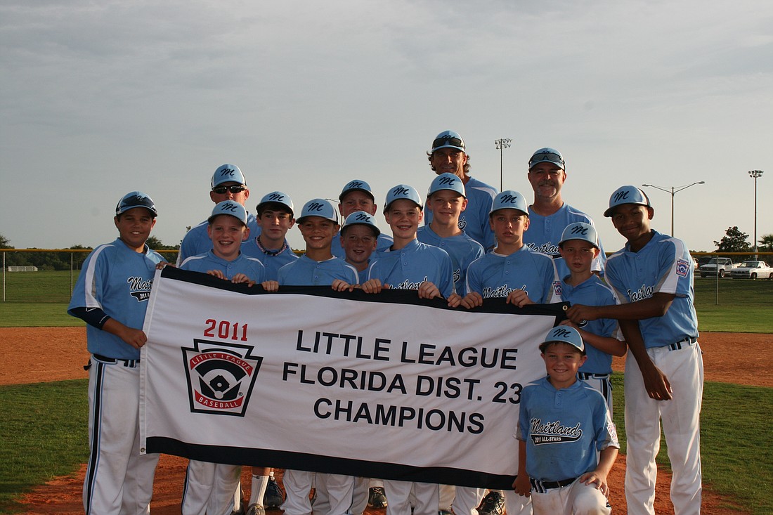 Maitland Little League District 23 champions.