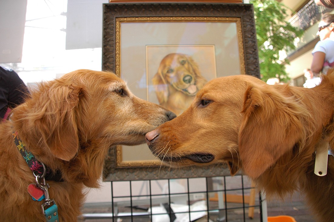 Photo by: Isaac Babcock - The Winter Park Doggie Art Festival is Sunday, April 15.