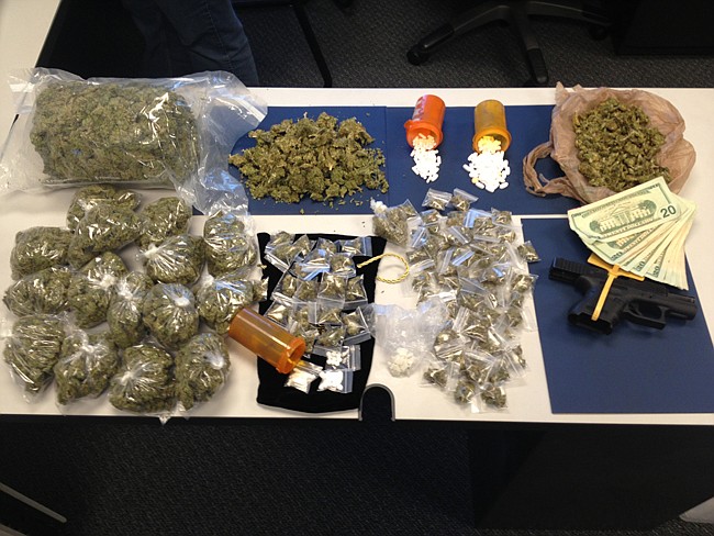 Photo by: Winter Park Police Department - Winter Park Police worked with multiple agencies to make arrests and confiscations on the city's west side.
