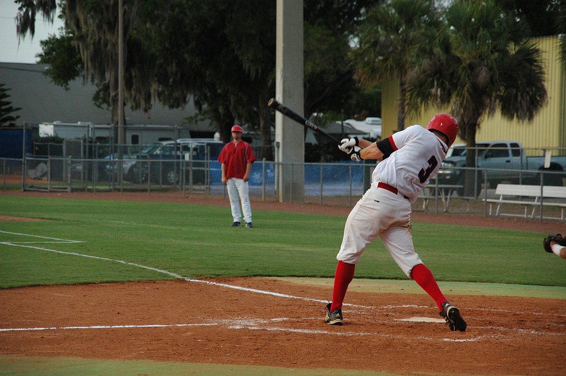 Photo by: Isaac Babcock - Big bats propelled the Dawgs early in the season, but they haven't been able to keep up against teams that have punished Winter Park pitching, such as Sanford's 17-5 win.
