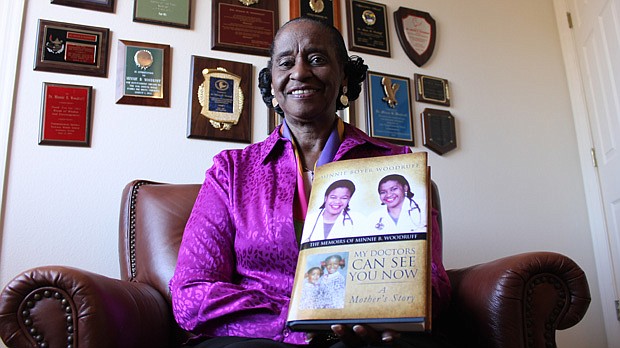 Photo by: Sarah Wilson - Minnie Boyer Woodruff's family had 19 degrees between them, five with doctorates. Now she's passed that determination on to her daughters, who are practicing physicians. She's written a book about her experience, "My Doctors C...
