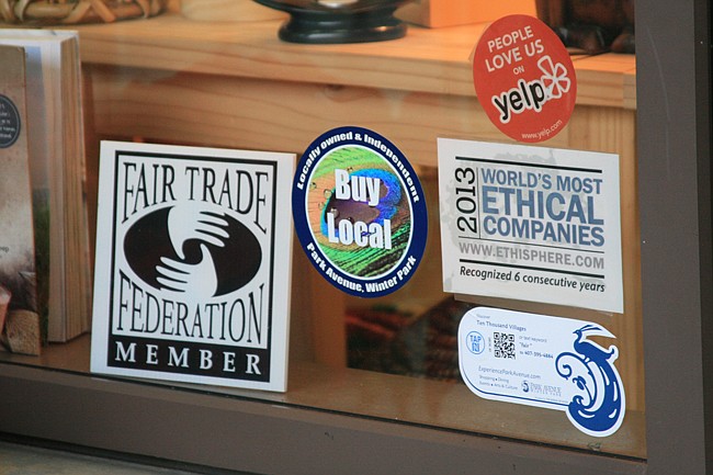 Photo by: Allison Olcsvay - The city of Winter Park takes its fair trade policy seriously, having resolved to become a fair trade town back in 2012.