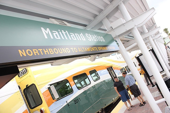 Photo by: Sarah Wilson - A proposed link pitched as vital to get Maitland Center workers to and from the city's SunRail station may be on the verge of scuttling.