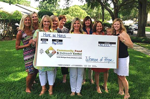 Photo by: Women of Hope - The ladies of Community Food and Outreach Center put on Hope in Heels and raised more than $30,000 to help feed local hungry families.