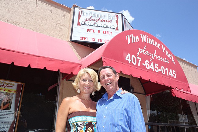 Photo by: Steven Barnhart - Heather Alexander and Roy Alan hope to expand the Winter Park Playhouse, if they can make a deal to stay in their current location.