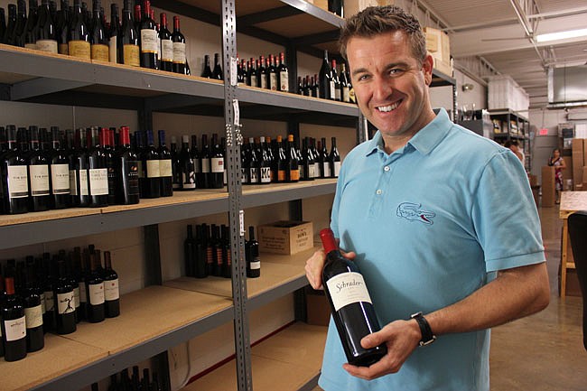 Photo by: Sarah Wilson - Wine man Adam Chilvers started local but went global with his Wine on the Way business, which is run out of Winter Park.