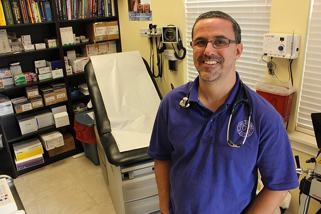 Photo by: Sarah Wilson - Dr. Rafik "Dr. B" Bouaziz has brought the family back to family practice in Baldwin Park.