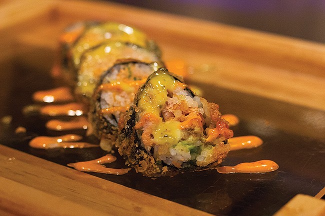 Photo by: Sarah Wilson - All the fish served at Mikado is fresh, whether it is served raw on top of rice, or tucked inside a gourmet sushi roll. And with 30 different sushi rolls to try, you're sure to find a new favorite.
