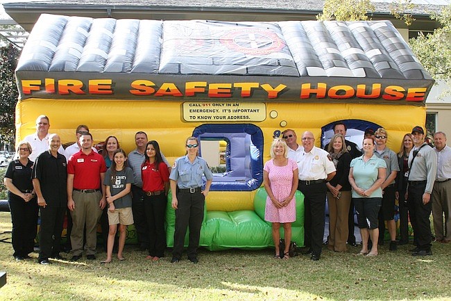 Photo by: Allison Olcsvay - Winter Park's Fire Safety House, paid for thanks to Firehouse Subs.