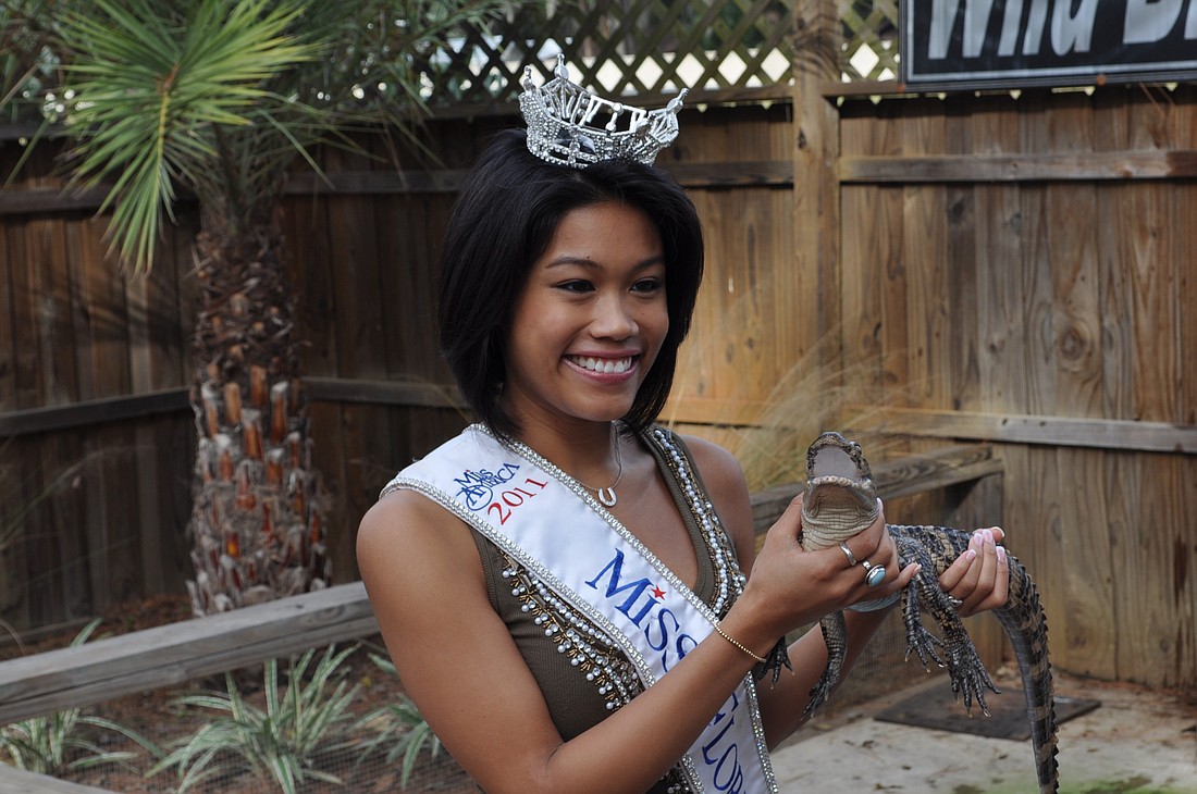 Winter Park's Kristina Janolo is doing her final rounds as Miss Florida.