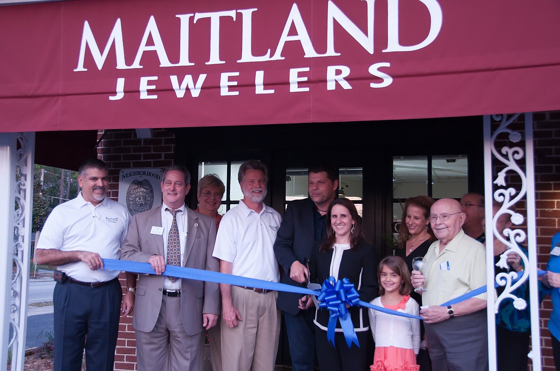 Photo by: Andy Ceballos - Maitland Jewelers has reopened.