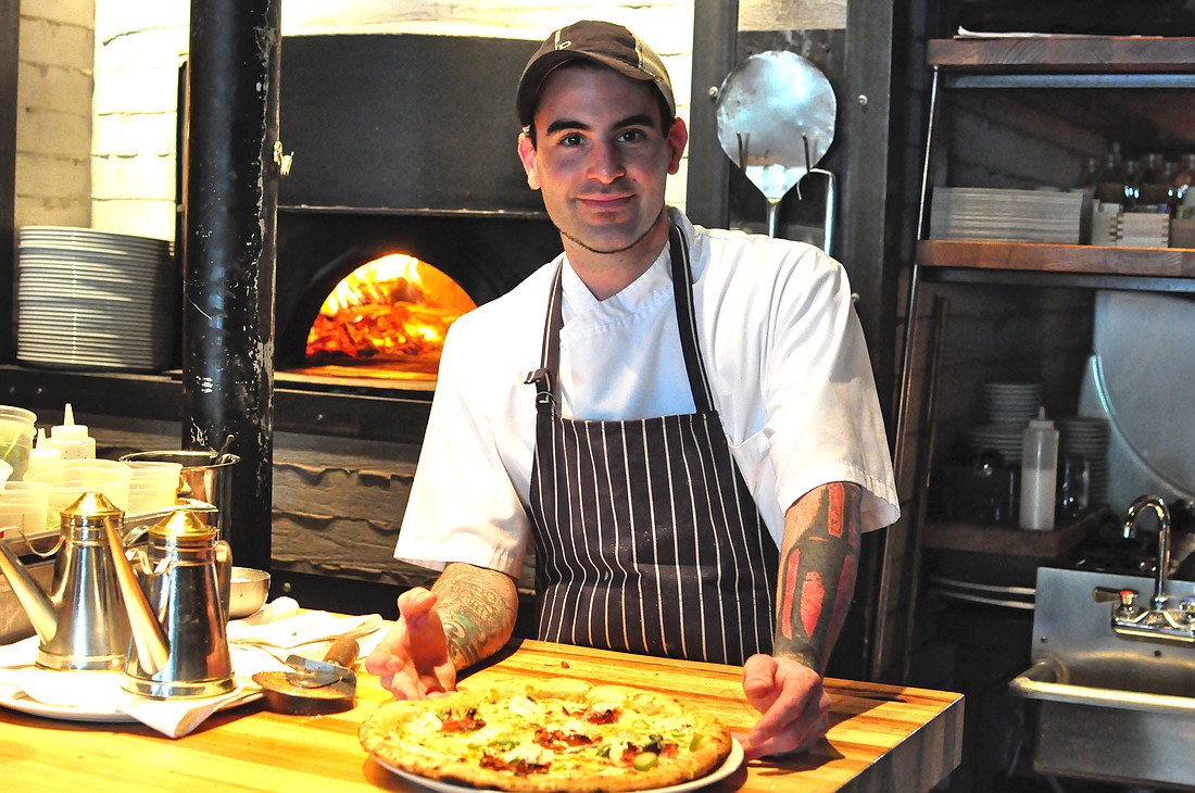 Photo by: Andy Ceballos - Chef Matthew Cargo keeps Prato's cuisine fresh and unique.