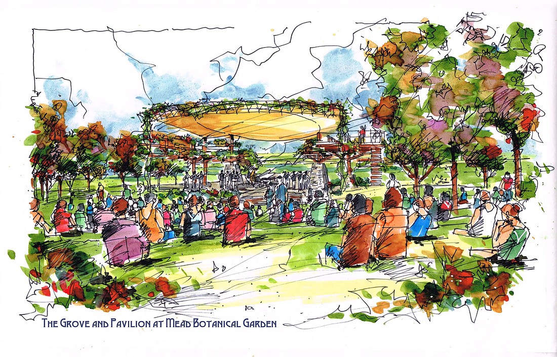 Photo by: Mead Botanical Garden - The Grove at Mead Garden concert venue, planned since 2010, will serve as a music performance hub for Winter Park.