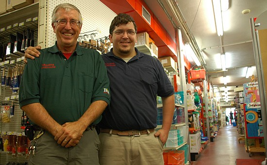 Photo by: Tim Freed - Steve and Clay Miller continue to carry on the family business.