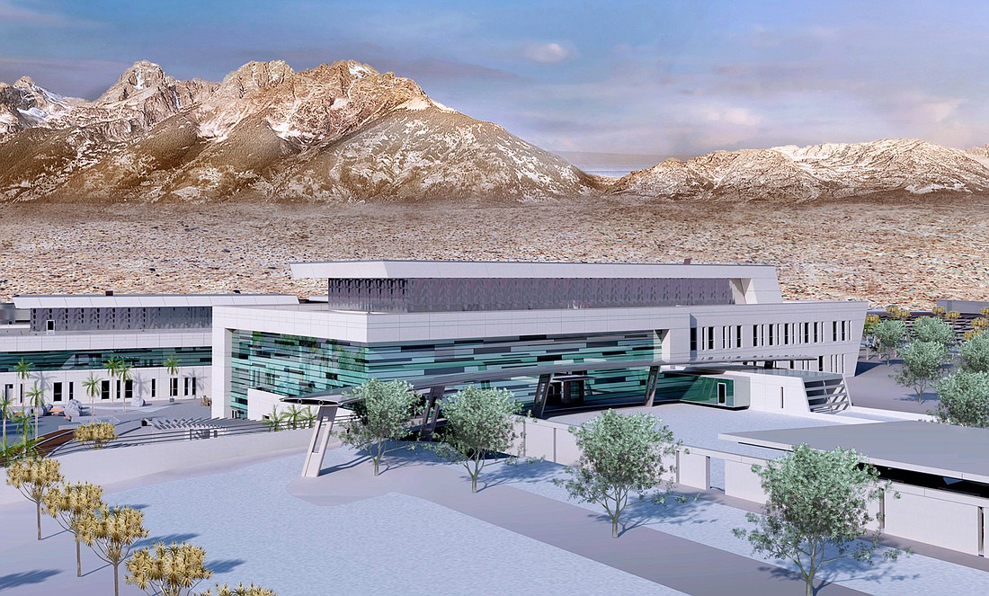The RLF-designed Weed Army Community Hospital, in Ft. Irwin, California, earned the Honor Award for Conceptual Design.