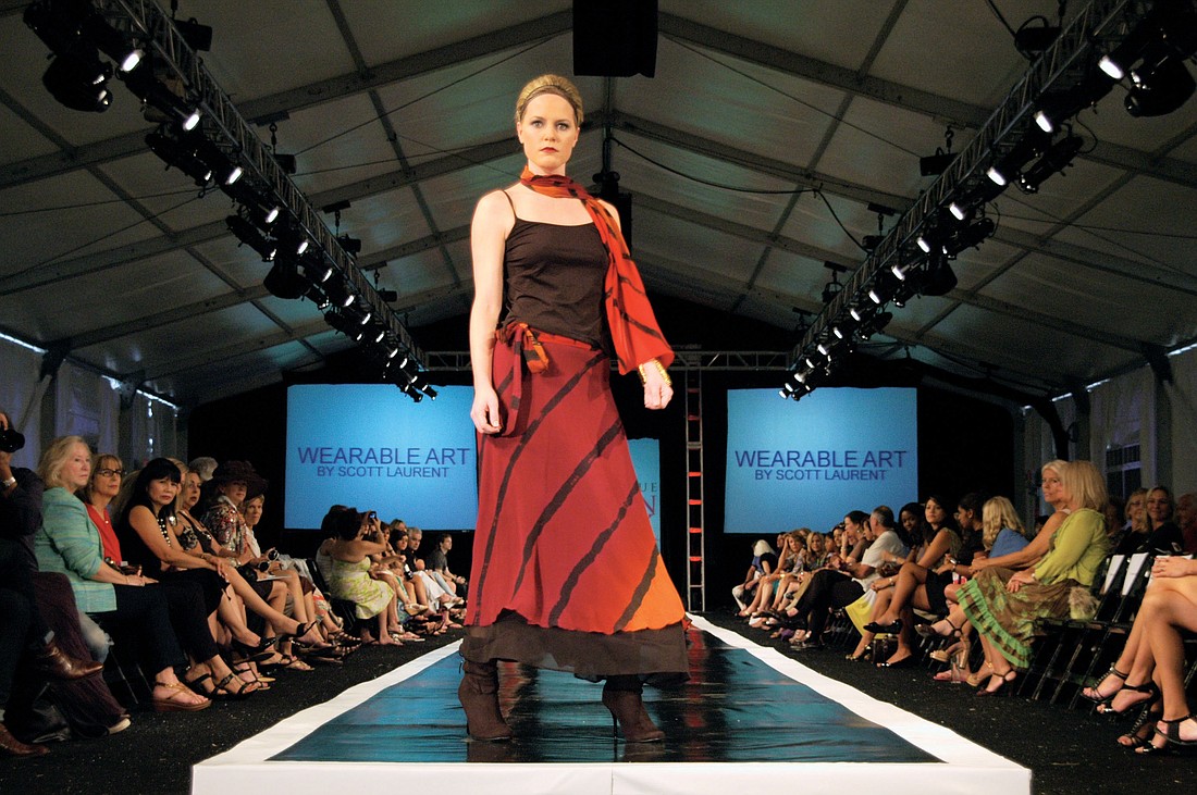 Photo by: Isaac Babcock - Winter Park Fashion Week organizers have already secured the tent for this year's event, to be held in October. It will be the third year that the runway will grace the Ave.