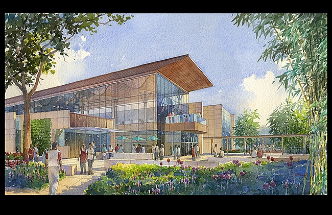 Photo: Rendering courtesy of DUDA/PAINE ARCHITECTS - A new project that could fully transform the Crosby YMCA into a one-stop wellness facility is pushing toward a vote in Winter Park.